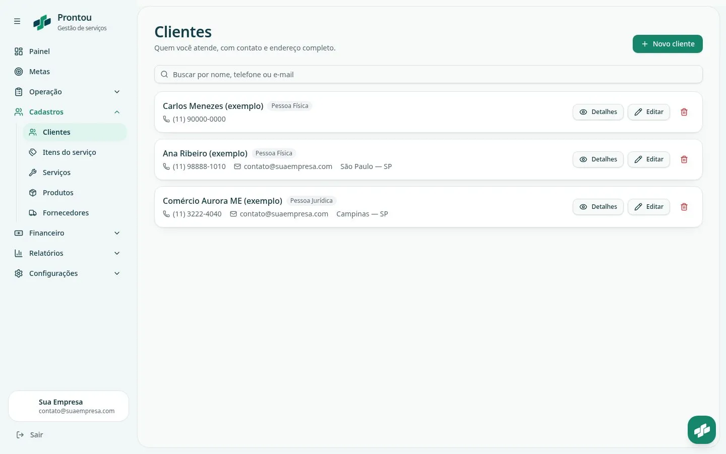 CRM com leads do WhatsApp organizados em colunas